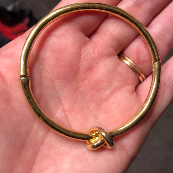 kate spade Jewelry Kate Spade Sailors Knot Hinge Bangle Poshmark